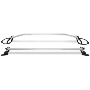 Subaru WRX STI Strut Tower Bar - Front + Rear - BLOX Racing - Without Holes - `15-`27 Subaru WRX STI Strut Tower Bar - Front + Rear - BLOX Racing - Without Holes - `15-`27